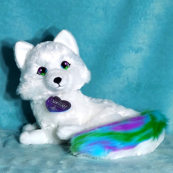 Noorah Arctic Fox Plush Stuffed Animal Holiday Elf On A Shelf Pet 9" - Picture 1 of 4